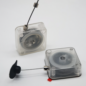 An ninh trong suốt nhỏ vuông định vị hiển thị chống trộm pullbox recoiler <span class=keywords><strong>Tether</strong></span> - Product Image 5