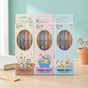 Ensemble de crayons mécaniques à cartouche 0,5 mm, papeterie coréenne pour enfants, crayon rechargeable, fournitures scolaires, cadeau pour étudiants - Product Image 3