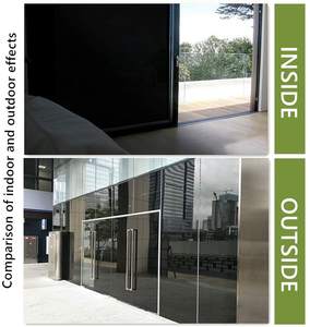 Amovible 100% Lumière Blocage Plus Sombre Fenêtre Film Statique Total Blackout Verre Intimité Assombrissement Fenêtre Teinte Noir Fenêtre <span class=keywords><strong>Autocollant</strong></span> - Product Image 3