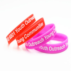 Bracelets en silicone inspirés de <span class=keywords><strong>la</strong></span> foi de haute qualité rachetés et récupérés imprimés pour le produit promotionnel d'expression spirituelle - Product Image 6