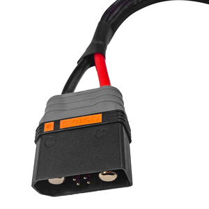 สายเชื่อมต่อ AS150U ตัวเมียกับ QS10 ตัวผู้ สายซิลิโคนกระแสสูง ป้องกันประกายไฟ สำหรับแบตเตอรี่โดรน RC - Product Image 2