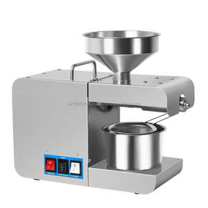 Mini máquina eléctrica automática de prensado de aceite prensado en frío girasol sésamo cacahuetes aceite de soja-para uso doméstico - Product Image 5