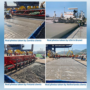 Chape vibrante automatique de machine de pavé en béton résistant pour le nivellement et la pose de plancher de construction de routes - Product Image 6