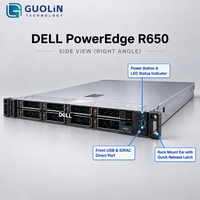 Server Dell R650 Asli Dual CPU Xeon Scalable Enterprise AI Inference Node Sistem Kritis Tugas Berat