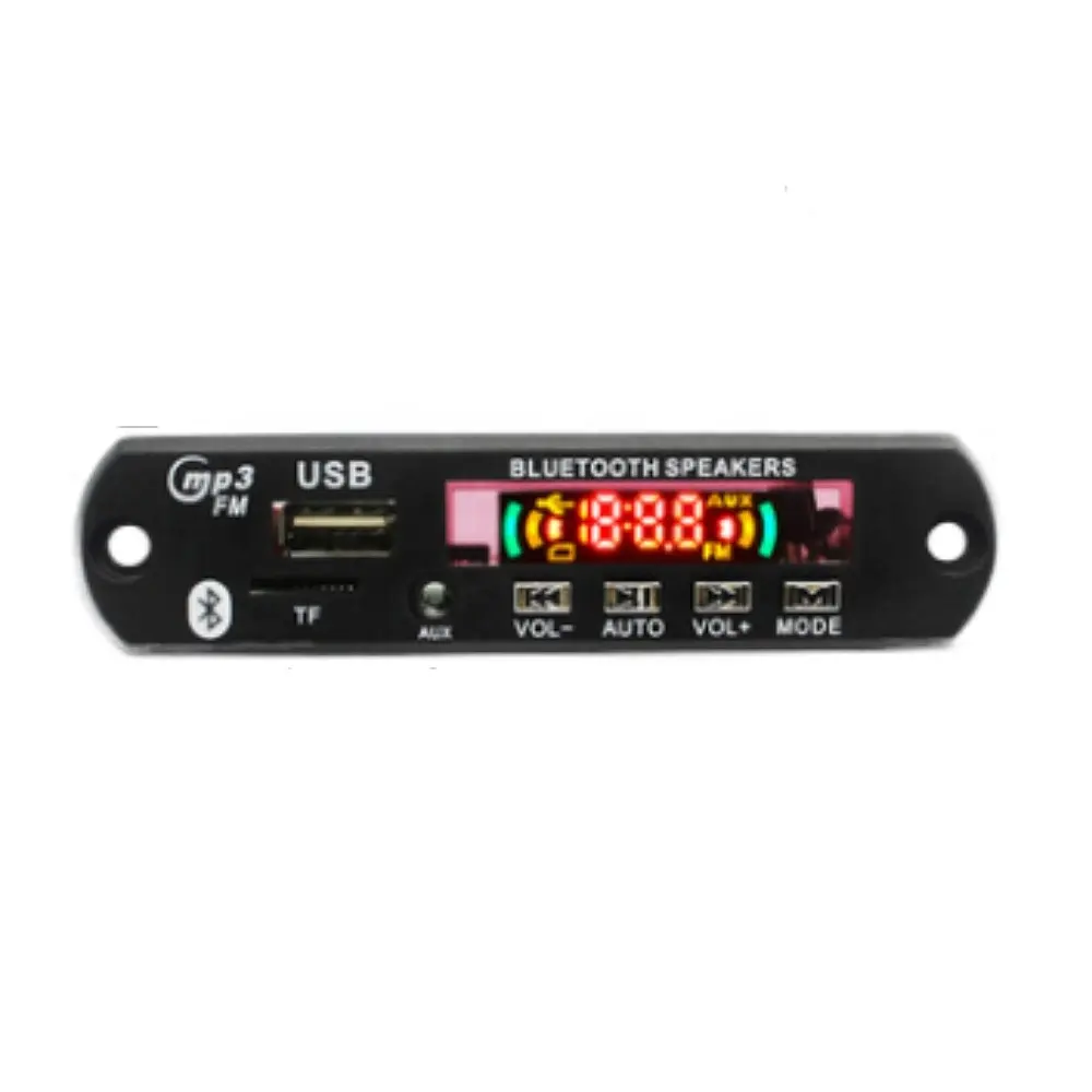 12V usb fm mp3 플레이어 디코더 모듈 usb sd mp3 bt 플레이어 모듈