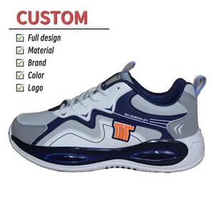 Produk baru produsen pakaian olahraga di Tiongkok sepatu pelatih pria dengan harga pabrik