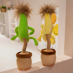 Jouet en peluche électronique interactif parlant, chantant et dansant, vente en gros d'usine, pour enfants - Product Image 2