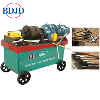 Machine à rouler les barres filetées à moteur haute puissance, triphasée 380V 5.5KW, pour matériaux de construction métalliques, déroulage et filetage de barres nervurées