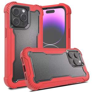 Coques de téléphone portable en silicone souple pour iPhone 16 15 14 13 12 11 Pro <span class=keywords><strong>Max</strong></span> Plus, protection multicouche, anti-chute, coque rigide - Product Image 1