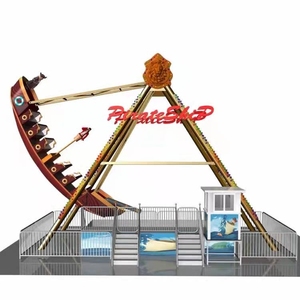 [Ali Brothers] <span class=keywords><strong>Luna</strong></span> Park, Juego Mecánico de Barcos Piratas con 50 Asientos, Columpios, Atracciones de Diversión en Venta - Product Image 1