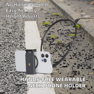 Nouvel Arrivage Support Téléphone Mains Libres Portable à Porter autour du Cou Universel Flexible Hauteur Réglable Portable Matériau ABS Utilisation au Lit Toutes Marques - Product Image 2