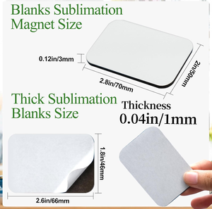 Lightweight Strong Magnetic Transparent Refrigerator Magnet Custom Smooth Edge Acrylic DIY Magnet for Wedding Gift Decoration - Product Image 4