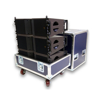 Ligne Tableau Flight case pour 3 Haut-parleurs