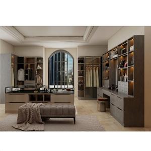 <span class=keywords><strong>Dressing</strong></span> intégral pour toute la maison, <span class=keywords><strong>dressing</strong></span> walk-in, armoire en contreplaqué, mobilier de chambre à coucher avec LED - Product Image 1