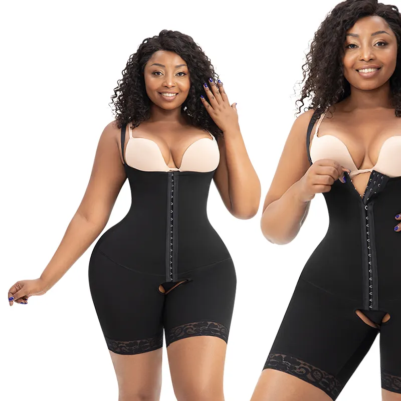 Bán buôn nén hàng may mặc hồng partum BBL giai đoạn 2 bài phẫu thuật moldeadoras Para mujer fajas colombianas Shapewear cho phụ nữ