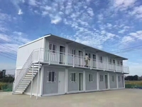 Maison conteneur mobile démontable de 20 pieds à assemblage rapide pour habitation, hôtel ou entrepôt