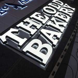 Customized LED Frontlit Backlit Channel Letter Sign Outdoor Indoor Business Brand Logo <b>Signage</b> - Product Image 6