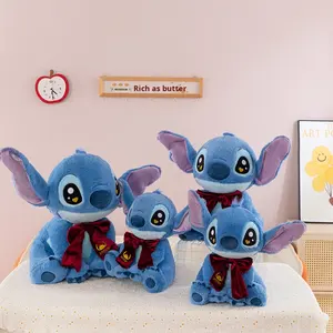 ตุ๊กตาขนสั้นลายโบว์ใหม่แบบข้ามพรมแดน ลิโล่แอนด์สติทช์ ตุ๊กตาเครื่องคีบของเล่น ของขวัญ ขนาด 31ซม.-50ซม. ผู้ผลิตขายส่ง - Product Image 2