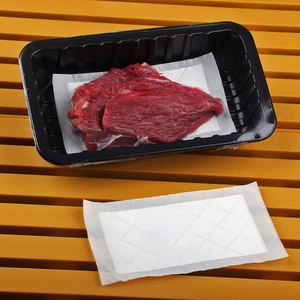 High Quality Poultry Meat Packaging White Fruit Absorbent Paper Pads - Product Image 6