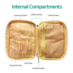 Nueva Funda de Lujo para Biblia Grande con Asas, Estuche para Transportar la Biblia para Mujeres, Bolsa de Transporte Grande y Suave para Libros - Product Image 2