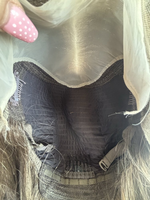 LONGFOR Cheveux Humains Vierges Qualité Supérieure Texture Européenne Douce Brun Foncé Extra Fin HD pour Perruque Lace Front avec Doublure en Soie pour Femme 130%