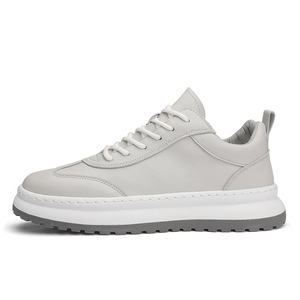<span class=keywords><strong>Scarpe</strong></span> da Passeggio con Suola Interna Rialzata in Pelle Ultra Fibra per Uomo, <span class=keywords><strong>Scarpe</strong></span> Sportive Versatili e Alla Moda, Sneakers Casual per Uomo - Product Image 4