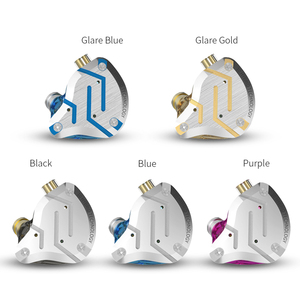 Stéréo original <span class=keywords><strong>KZ</strong></span> ZS10 Pro avec bouchons d'oreille pour microphone Écouteurs filaires intra-auriculaires Écouteurs de surveillance HIFI Réduction du bruit sportif - Product Image 2