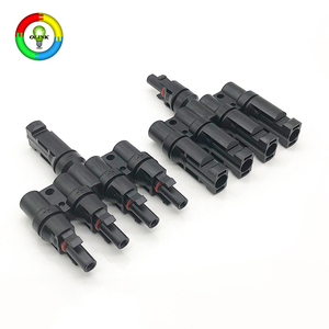 Connecteur <span class=keywords><strong>solaire</strong></span> en T étanche IP67, adaptateur de branche 1 vers 2 pour connexion de câbles de panneaux solaires 1500V DC - Product Image 3