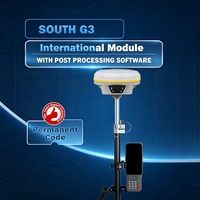 Récepteur GNSS RTK professionnel avec 1598 canaux, capteur IMU, émetteur-récepteur sans fil 2W, longue autonomie de la batterie pour la topographie