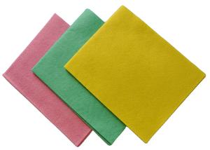 ビスコースポリエステルニードルパンチ不織布 黄色 超吸収性クリーニングクロス 黄色 多目的クロス - Product Image 6