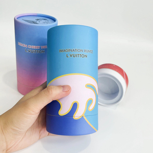Tube en papier personnalisé écologique de haute qualité pour parfum et huiles essentielles, boîte cylindrique en carton multi-tailles avec insert en EVA pour cosmétiques - Product Image 4