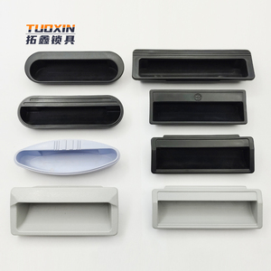 Nylon kéo xử lý nhựa xử lý công nghiệp cửa tủ nội thất văn phòng Tủ hồ sơ với nhựa giấu xử lý - Product Image 1