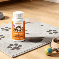 Comprimés à mâcher multivitaminés pour animaux de compagnie de qualité supérieure, 15 vitamines et minéraux, pour toutes les races d'animaux, santé immunitaire, flacon personnalisé OEM