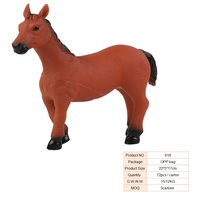 Jouets d'animaux de ferme, figurines d'animaux en plastique, modèle d'animal avec son de simulation, 815/816/817/818 mélangés dans un carton