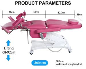 Современная Больничная Гинекологическая кровать розовая Акушерская родовая Электрическая Медицинская Кровать - Product Image 4