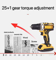 Perceuse à percussion sans fil multifonctionnelle LIKO avec moteur sans balais, couple de 30 Nm, personnalisable OEM, garantie de 3 ans