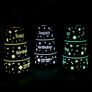Multifunctional Birthday Cake Cart With <b>Led</b> <b>Lights</b> For Party Decoration Reusable Commercial Use <b>Round</b> Shape - Product Image 3