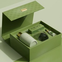 Boîte cadeau en carton noir épais personnalisée, boîte d'emballage à fermeture magnétique, boîte intérieure en carton personnalisée
