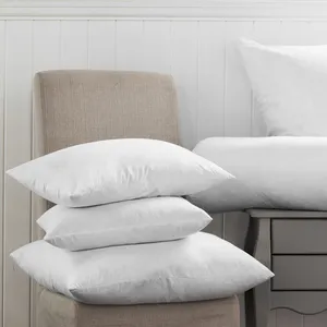Подушка из гипоаллергенной хлопчатобумажной ткани с наполнителем из перьев, декоративные подушки, подушки на заказ, 20x20 дюймов
