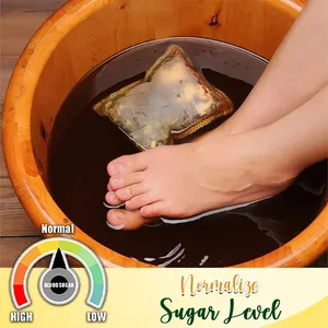 Bolsa de baño de pies de medicina hinesa, paquete de baño de ajenjo para pies de jengibre para remojo de pies para aliviar los músculos de la pantorrilla - Product Image 2