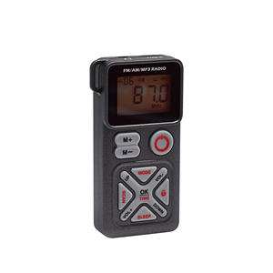 Radio FM/AM/MP3 de Bolsillo Q-501, 1200mAh, Pantalla LCD, Puerto USB, Reproducción de Tarjeta TF, con Correa - Product Image 4