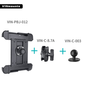 แท่นยึดแท็บเล็ตแบบติดตั้งบนรถยนต์สำหรับงานหนัก AMPS รุ่น FZ-G2 & FZ-A3, Getac UX10 + อื่นๆ, ใช้ได้กับรถบรรทุก, โต๊ะทำงาน, รถยนต์, คลังสินค้า - Product Image 2
