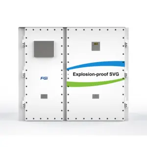 Linha reforçada transmissão estabilidade 1Mvar à prova de explosão estático síncrono compensador SVG para eletrificada Railway