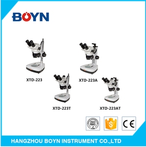 Microscope stéréo d'oculaire d'appareil-photo numérique d'éclairage de LED réglable de luminosité de laboratoire de XTD-223 avec le <span class=keywords><strong>meilleur</strong></span> <span class=keywords><strong>prix</strong></span> et qualité - Product Image 2