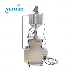High Quality Cosmetic Shea Butter Custard High Viscosity Jam Paste Filling Machine with Heating and Mixing Tanks Equipment