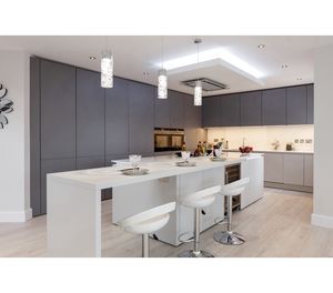 Cina produzione di lusso personalizzato di alta <span class=keywords><strong>qualità</strong></span> in legno massello stile cucina armadietto di stoccaggio mobili cucina cucina - Product Image 6