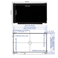 AUO 13,3 Zoll 1920x1080 FHD LCD-Display G133HAN02.2 Automatisiertes Geräte-Bedienfeld 13,3 Zoll LCD-Module
