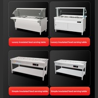 Bain-marie électrique professionnel pour la restauration rapide