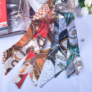 <span class=keywords><strong>Sciarpa</strong></span> Lunga in Raso di Lusso per <span class=keywords><strong>Donna</strong></span>, Design Vintage Personalizzato, Vendita all'Ingrosso, Moda Primaverile, 100% Seta Jacquard - Product Image 2