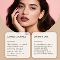 Coffret cadeau de soins de la peau surprise pour Noël, festival des fêtes, soin du visage pour femmes